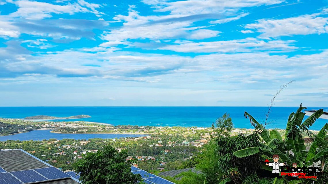 Sea view Villa located in Chaweng – Koh Samui – For Sale